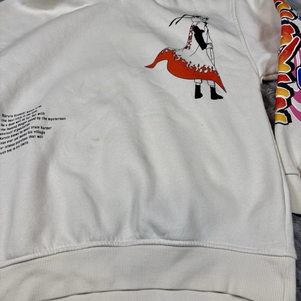 Naruto Hoodie Size 11-12 Youth Zara Pullover Hooded‎ Sweatshirt - Picture 3 of 15